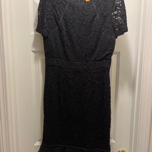 Tory Burch Bovary Lace Dress in Black